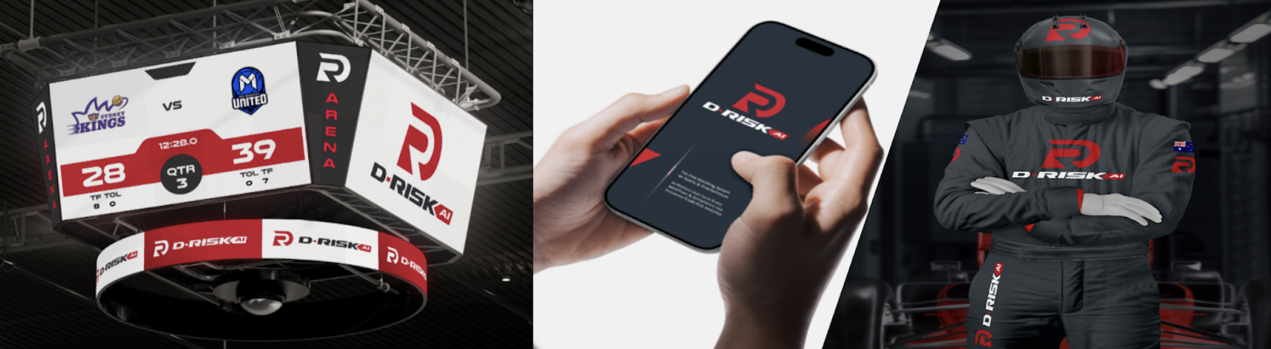 D-Risk AI branding and technology